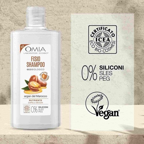 Omia shampoo fisio - , argan