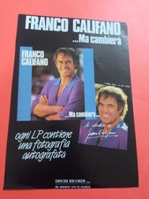 PUBBLICITA' 1986 DISCO FRANCO