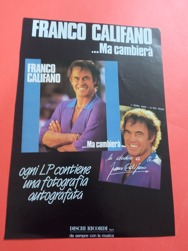 Pubblicita 1986 disco franco - pubblicita',