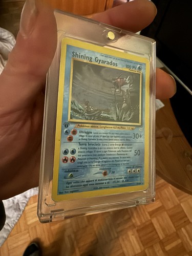 Pokemon card shining gyarados - pokemon,