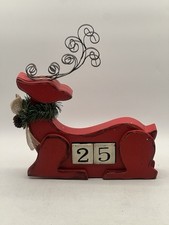 Mackenzie Childs Red Wooden