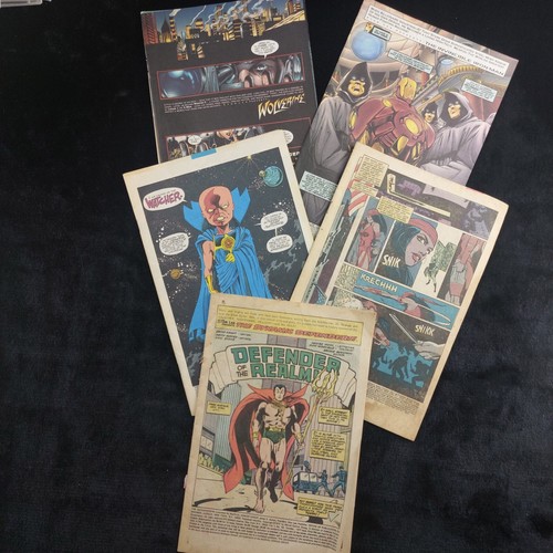 Mixed lot vintage marvel comic - mixed,