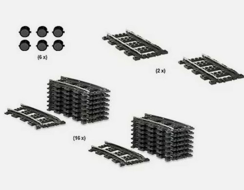 Lego originale train - 9v,