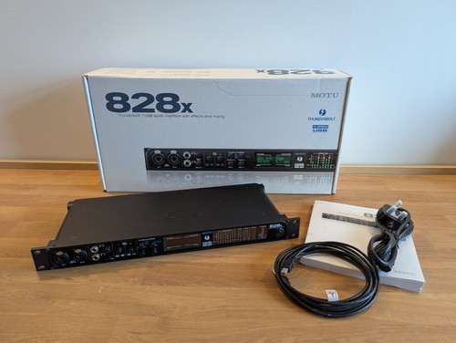 Motu 828x thunderbolt - 828x, thunderbolt/usb