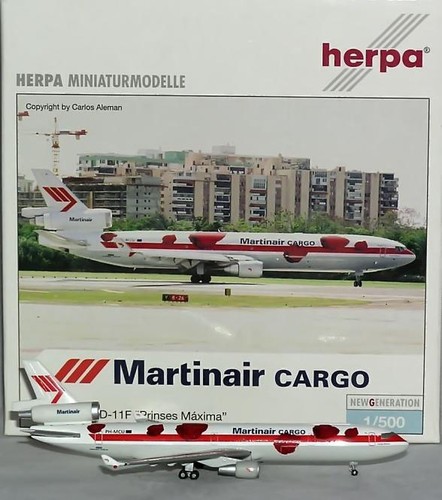 Herpa wings 500 11f - 1:500, md-11f
