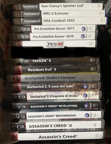 Games lotto sony ps3 ps2 - 15,