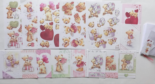 Orsacchiotto decoupage foil - e,
