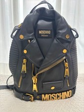Zaino MOSCHINO in pelle nero
