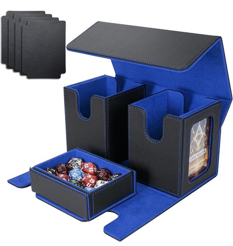 Mtg commander card storage box - card,