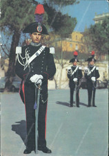 cc758 cartolina arma dei carabinieri carabiniere a cavallo in grande uniforme