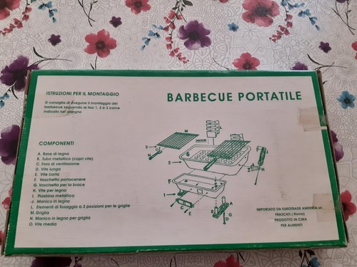 Griglia barbecue bbq - barbecue, portatile
