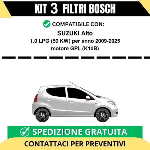 Kit filtri bosch - bosch, alto