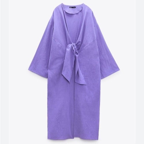 Zara purple women - purple, kaftan