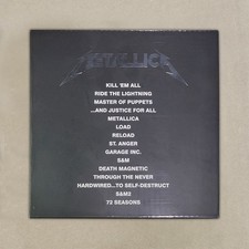 Metallica Japanese Mini Lp CD Box Set - All Studio - 21 Discs 15 Album Nuovo