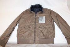 Giacca antipioggia Geox uomo marrone navy reversibile respira antivento taglia 40 nuova $495