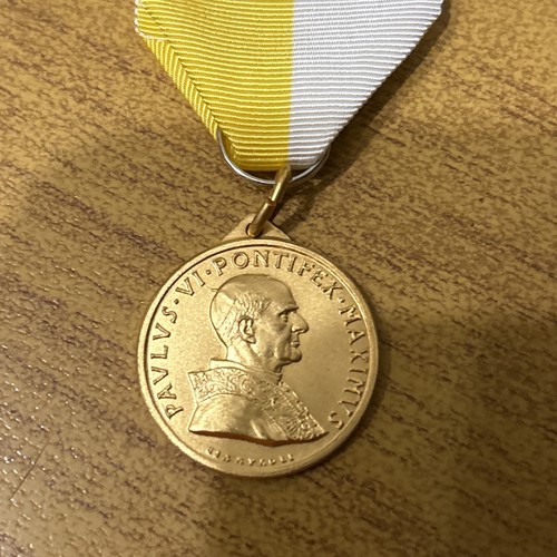 Medaglia vaticano papa - papa, paolo