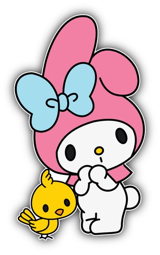 Adesivo hello kitty - kitty, cartone