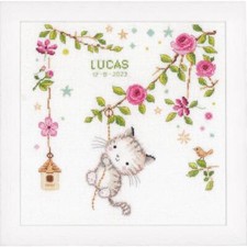 Vervaco kit punto croce "Gatti