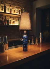 Lampada artigianale base Gin