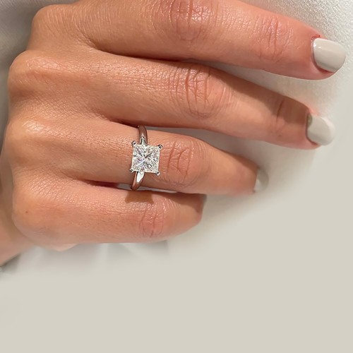 Fede nuziale diamante oro 18k - fede,