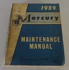 Workshop Manual Ford Mercury