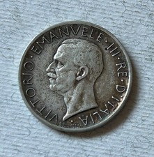 Moneta Argento Italia 5 Lire