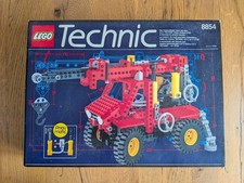 LEGO TECHNIC 8854 POWER CRANE VINTAGE 1989 CON SCATOLA E ISTRUZIONI COMPLETO 