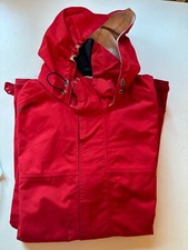 Giacca cerata da vela Tribord Sailwear rossa tg XL