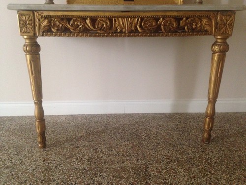 Consolle oro zecchino - in,