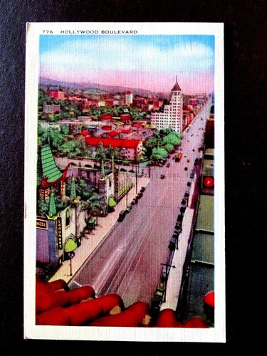 Vintage hollywood boulevard - vintage,
