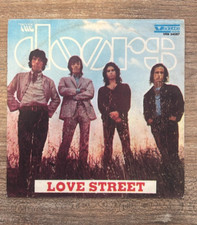 THE DOORS HELLO, I LOVE YOU + LOVE STREET 1968 VEDETTE ITALY 7" 45 GIRI