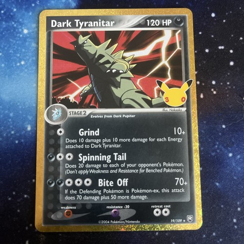 Dark tyranitar 109 - tyranitar, 19/109