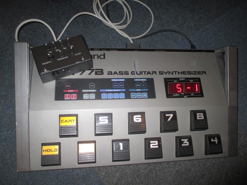 Roland bass guitar - roland, gr-77