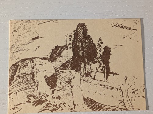 Maceo casadei cartolina - cartolina, "rocca