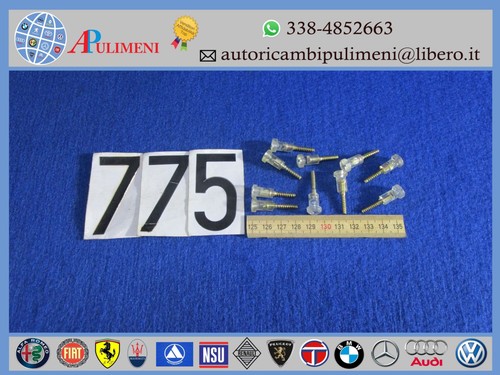 Kit 10pz vite fanalino bianca - kit,