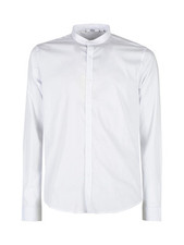 Enos Jeans Camicia uomo slim fit con colletto alla coreana