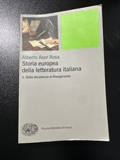 Storia europea della letteratura italiana