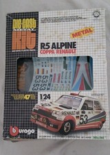 BBURAGO METAL KIT 5162 RENAULT R5 ALPINE  COPPA RENAULT SCALA 1/24