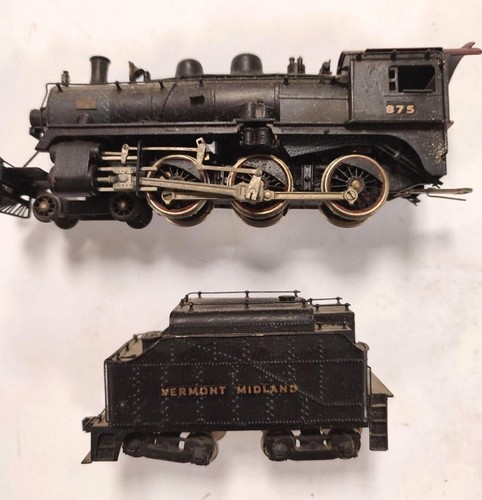 Locomotiva vapore tender - a,