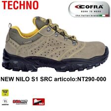 SCARPE ANTINFORTUNISTICA COFRA NEW NILO S1 SRC pelle scamosciata forata