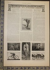 1900 SPORT GOLF BIKE RIDE ART