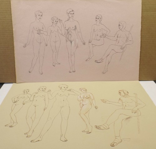 Wedekind disegno donne - h.wedekind,