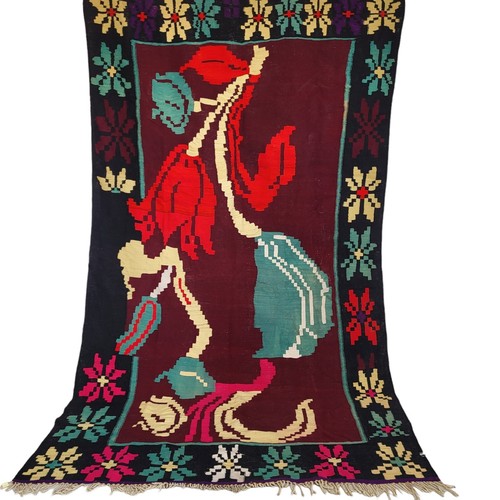 Tappeto vintage fatto - , mano