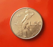 50 LIRE 1981 ERRORE - MANO SU