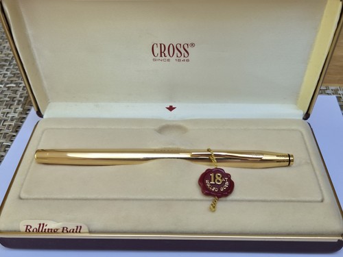 Stunning vintage cross 18kt - cross,