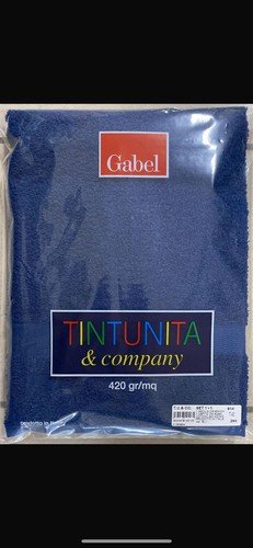 Set asciugamani gabel blu - 1+1,