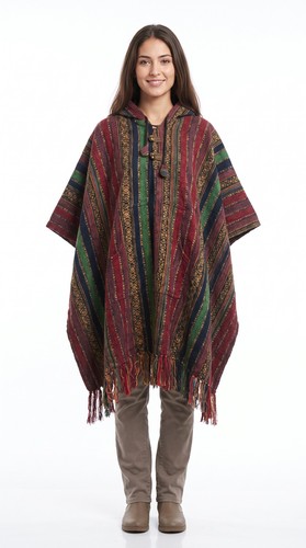 Poncho messicano cotone - , p9