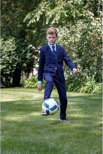 Giacca blazer ragazzo - blu, navy