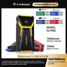 Pompa Aria Avviamento a Salto Auto 26800mAh Multifunzione Compressore Aria Power Bank