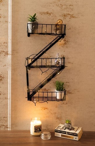 Scaffali parete retrò - scaffali,